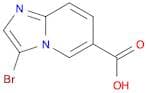 3-Bromoimidazo[1,2-a]pyridine-6-carboxylic acid