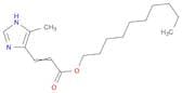 2-Propenoic acid, 3-(5-methyl-1H-imidazol-4-yl)-, decyl ester