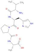 L-Alanine, N-[1-(N-L-valyl-L-histidyl)-L-prolyl]-