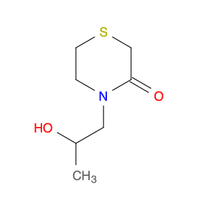 3-Thiomorpholinone, 4-(2-hydroxypropyl)-