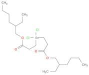 Propanoic acid, 3,3'-(dichlorostannylene)bis-, bis(2-ethylhexyl) ester