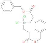 Propanoic acid, 3,3'-(dichlorostannylene)bis-, bis(phenylmethyl) ester