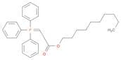 Acetic acid, (triphenylphosphoranylidene)-, decyl ester