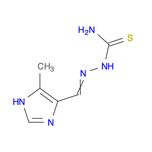 Hydrazinecarbothioamide, 2-[(5-methyl-1H-imidazol-4-yl)methylene]-