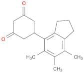 1,3-Cyclohexanedione, 5-(2,3-dihydro-5,6,7-trimethyl-1H-inden-4-yl)-