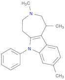 Azepino[4,5-b]indole, 1,2,3,4,5,6-hexahydro-1,3,8-trimethyl-6-phenyl-