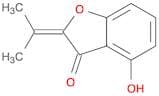 3(2H)-Benzofuranone, 4-hydroxy-2-(1-methylethylidene)-