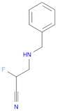 Propanenitrile, 2-fluoro-3-[(phenylmethyl)amino]-