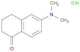 1(2H)-Naphthalenone, 6-(dimethylamino)-3,4-dihydro-, hydrochloride