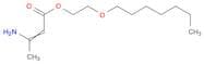 2-Butenoic acid, 3-amino-, 2-(heptyloxy)ethyl ester