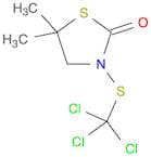 2-Thiazolidinone, 5,5-dimethyl-3-[(trichloromethyl)thio]-