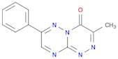 4H-[1,2,4]Triazino[4,3-b][1,2,4]triazin-4-one, 3-methyl-7-phenyl-