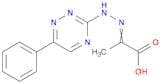Propanoic acid, 2-[(6-phenyl-1,2,4-triazin-3-yl)hydrazono]-