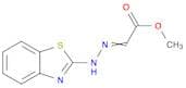 Acetic acid, (2-benzothiazolylhydrazono)-, methyl ester