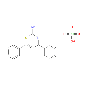 2H-1,3-Thiazin-2-imine, 4,6-diphenyl-, monoperchlorate