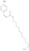 2-Propenoic acid, 3-(4-aminophenyl)-, dodecyl ester