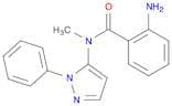 Benzamide, 2-amino-N-methyl-N-(1-phenyl-1H-pyrazol-5-yl)-