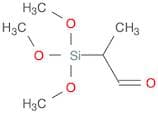 Propanal, 2-(trimethoxysilyl)-