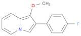 2-(4-Fluorophenyl)-1-methoxyindolizine