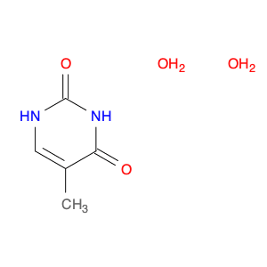 2,4(1H,3H)-Pyrimidinedione, 5-methyl-, dihydrate