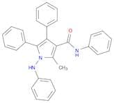 1H-Pyrrole-3-carboxamide, 2-methyl-N,4,5-triphenyl-1-(phenylamino)-