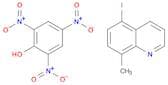 Quinoline, 5-iodo-8-methyl-, compd. with 2,4,6-trinitrophenol (1:1)