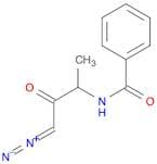 Benzamide, N-(3-diazo-1-methyl-2-oxopropyl)-