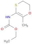 Carbamic acid, (5,6-dihydro-2-methyl-1,4-oxathiin-3-yl)-, ethyl ester