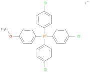 Phosphonium, tris(4-chlorophenyl)(4-methoxyphenyl)-, iodide