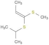 1-Propene, 1-[(1-methylethyl)thio]-1-(methylthio)-, (E)-