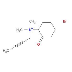 Cyclohexanaminium, N-2-butynyl-N,N-dimethyl-2-oxo-, bromide