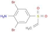 Benzenamine, 2,6-dibromo-4-(ethenylsulfonyl)-