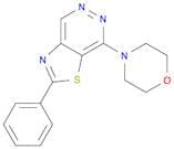 Thiazolo[4,5-d]pyridazine, 7-(4-morpholinyl)-2-phenyl-