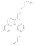 Urea, N-[(4-butylphenyl)methyl]-N'-(2,4-difluorophenyl)-N-heptyl-