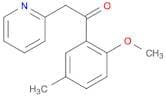 Ethanone, 1-(2-methoxy-5-methylphenyl)-2-(2-pyridinyl)-