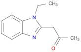 2-Propanone, 1-(1-ethyl-1H-benzimidazol-2-yl)-