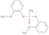 Phosphonic acid,methyl-, bis(2-methoxyphenyl) ester (9CI)