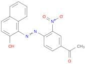 Ethanone, 1-[4-[(2-hydroxy-1-naphthalenyl)azo]-3-nitrophenyl]-