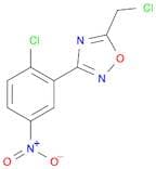 3-(2-Chloro-5-nitrophenyl)-5-(chloromethyl)-1,2,4-oxadiazole