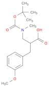 3-((tert-Butoxycarbonyl)(methyl)amino)-2-(3-methoxybenzyl)propanoic acid
