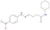 Butanamide, N-cyclohexyl-4-[(4-nitrophenyl)hydrazono]-