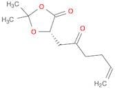 1,3-Dioxolan-4-one, 2,2-dimethyl-5-(2-oxo-5-hexenyl)-, (S)-