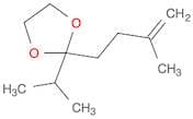 1,3-Dioxolane, 2-(3-methyl-3-butenyl)-2-(1-methylethyl)-