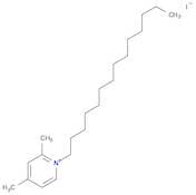 Pyridinium, 2,4-dimethyl-1-tetradecyl-, iodide