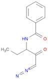 Benzamide, N-(3-diazo-1-ethyl-2-oxopropyl)-