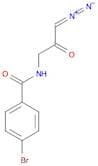 Benzamide, 4-bromo-N-(3-diazo-2-oxopropyl)-