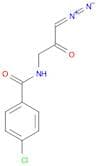 Benzamide, 4-chloro-N-(3-diazo-2-oxopropyl)-