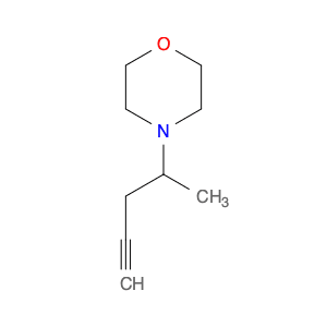 Morpholine,  4-(1-methyl-3-butynyl)-  (9CI)