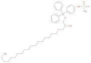 2-Propanol, 1-(octadecyloxy)-3-(triphenylmethoxy)-, methanesulfonate