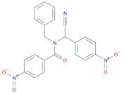 Benzamide, N-[cyano(4-nitrophenyl)methyl]-4-nitro-N-(phenylmethyl)-